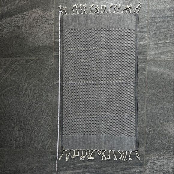 NEW Turkish Peshkir Kitchen Dish Tea Hand Towel Peshtemal 100% Cotton Black - Picture 7 of 10